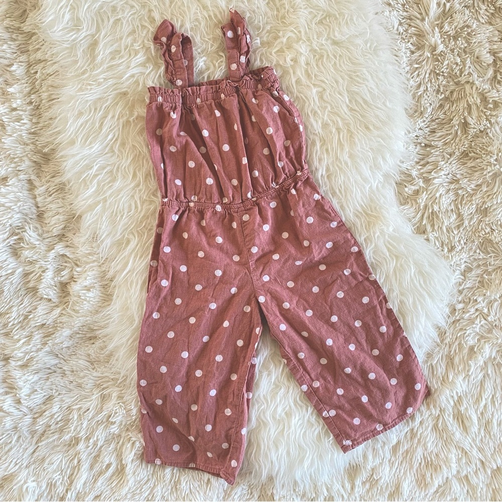 Oshkosh Linen Blend Romper, size 4T